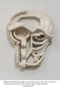 thomas houseago roman masks