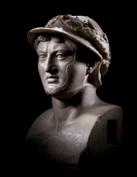 Busto di Pirro busto di pirro palazzo altemps