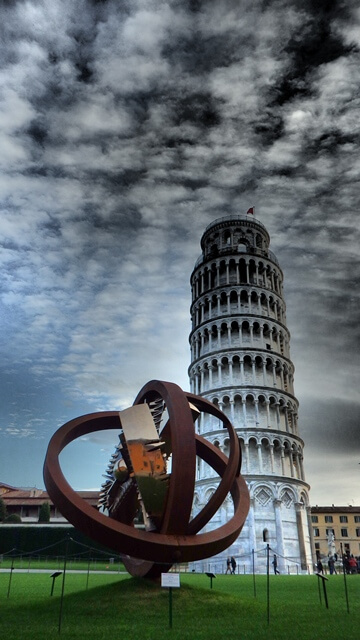 arnaldo pomodoro mostra pisa giroscopio