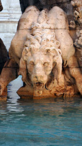 Roma Fontana dei Fiumi Piazza Navona
