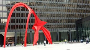 Alexander Calder Flamingo Chicago