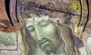 Crocifissione Ambrogio Lorenzetti mostra siena