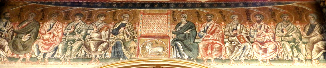mosaici abbazia san nilo grottaferrata