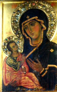 icona madonna odigitria abbazia san nilo grottaferrata