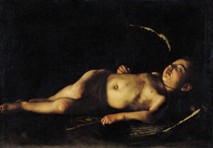 caravaggio amorino dormiente