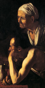 caravaggio cavadenti palazzo pitti firenze