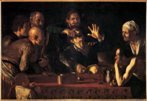 caravaggio il cavadenti palazzo pitti firenze