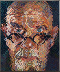 Chuck Close Mosaics MAR ravenna