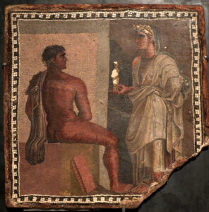 mosaico oreste e ifigenia musei capitolini roma