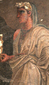 mosaico oreste e ifigenia musei capitolini roma