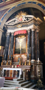 guido reni crocifissione san lorenzo in lucina roma