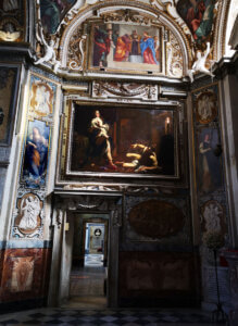 simon vouet san lorenzo in lucina tentazione san francesco