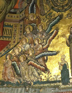 mosaici abside santa maria maggiore