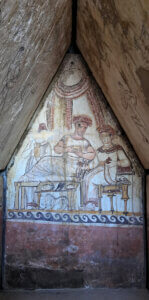 tomba dipinta museo archeologico campi flegrei