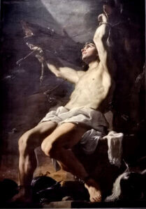 mattia preti san sebastiano capodiomonte