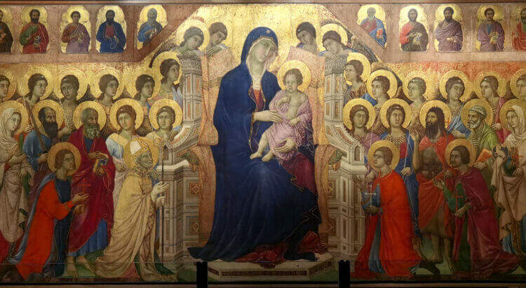 duccio di buoninsegna maestà del duomo di siena