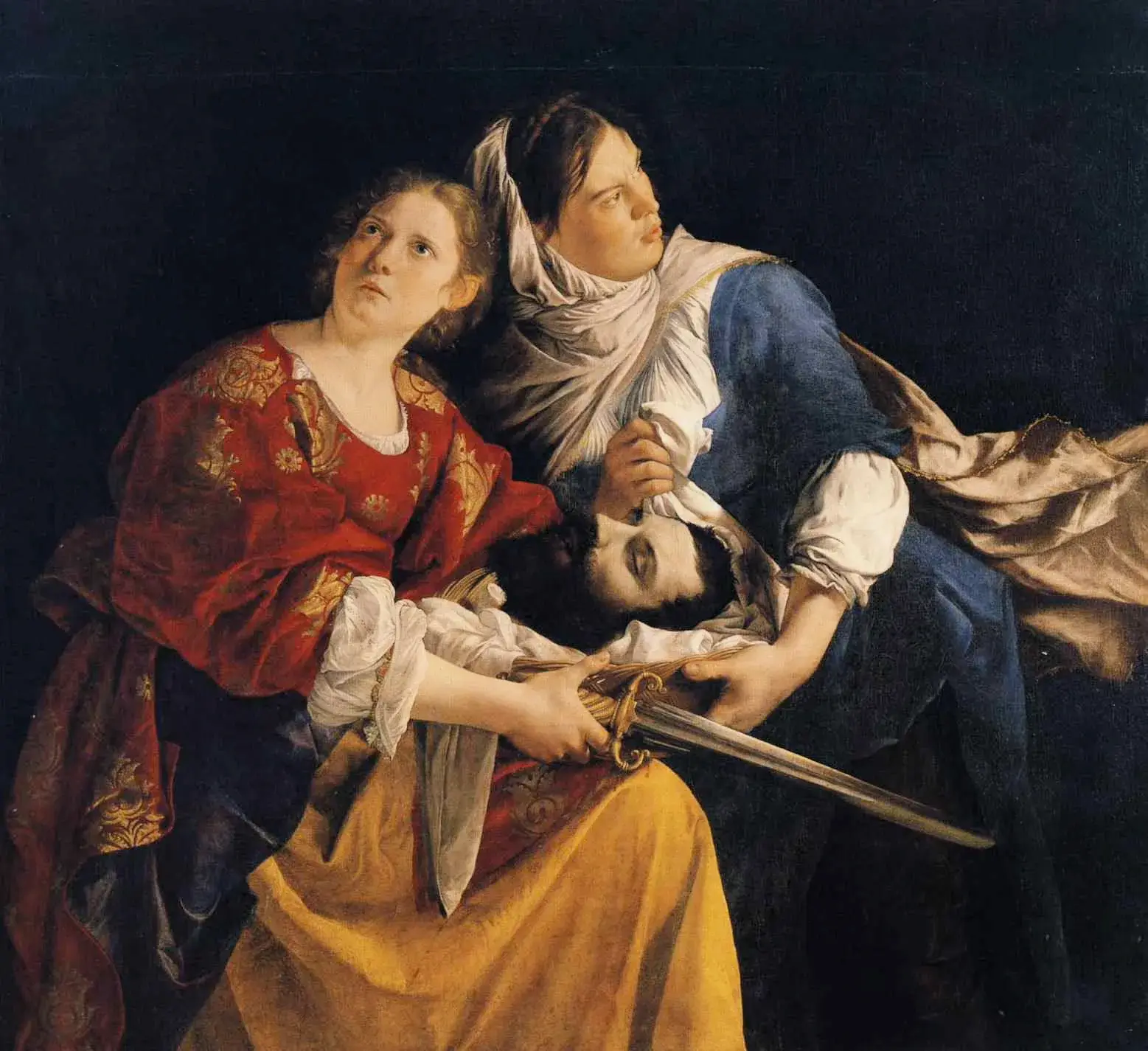 orazio gentileschi giuditta oloferne wadsforth