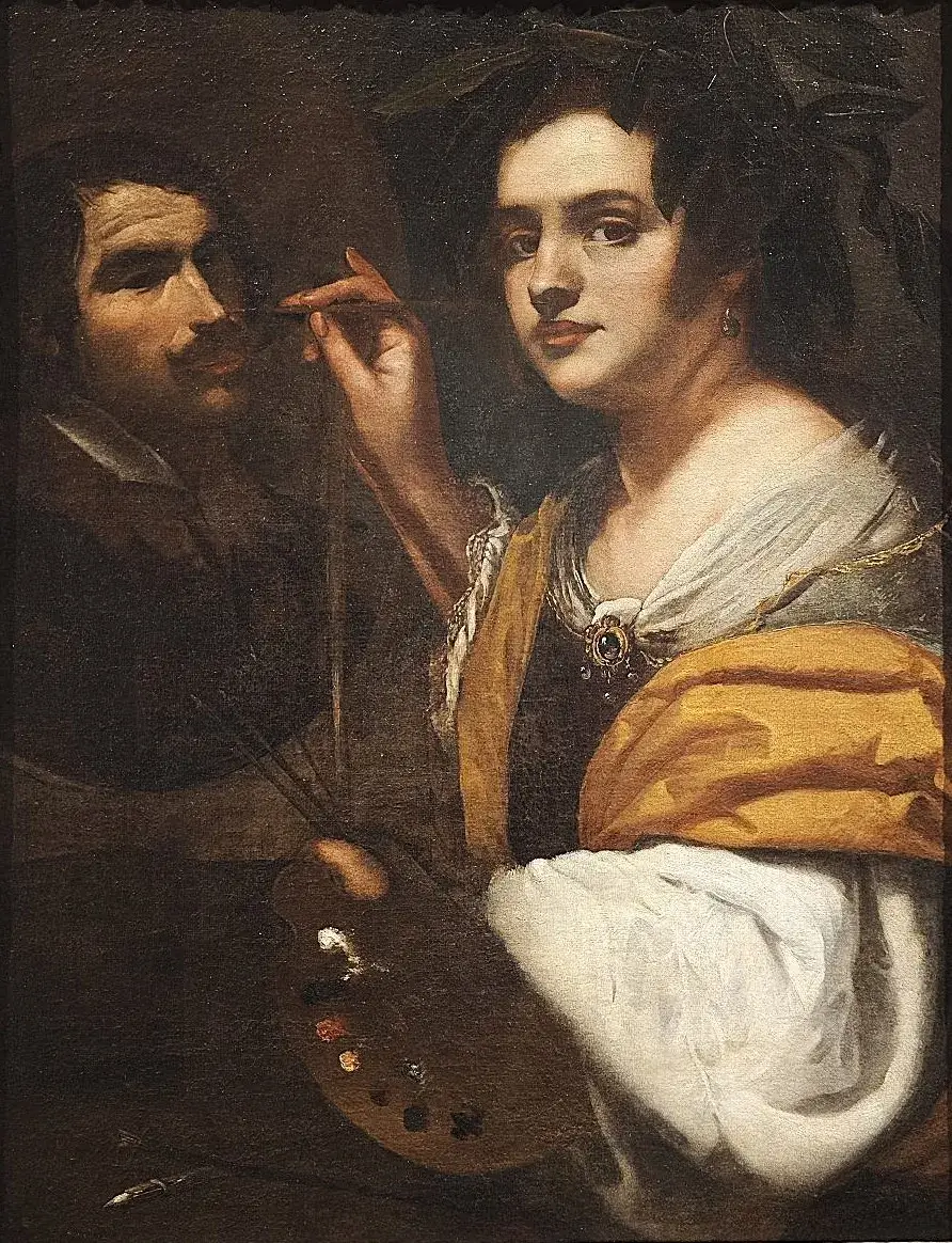 artemisia gentileschi allegoria pittura palazzo barberini