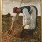 giovanni segantini raccolta del fieno